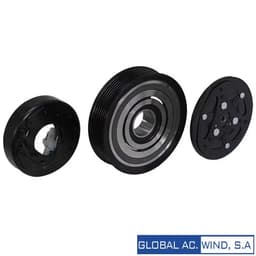 CLUTCH 10S15C/10S17C 7PK 120mm (Hilux 08-11, Land Cruiser)